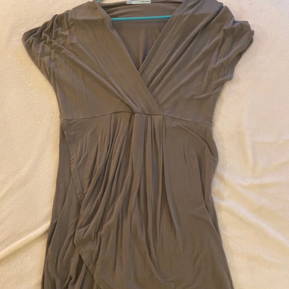 Green Wrap Dress